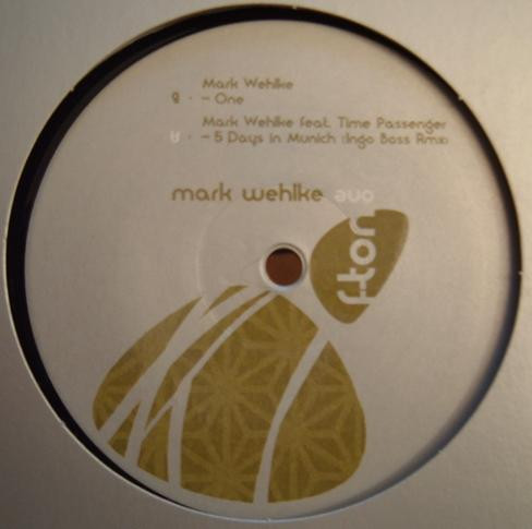 Mark Wehlke - One | F-Ton (F-Ton 004)