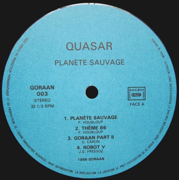 Quasar - Planète Sauvage | Goraan (003) - 3