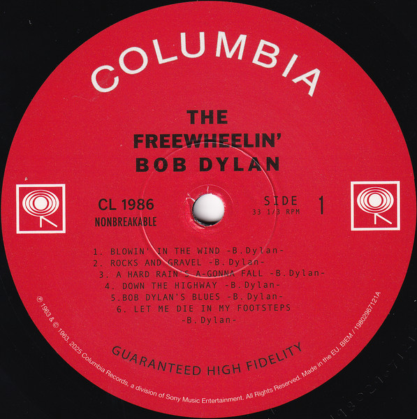 Bob Dylan - The Freewheelin' Bob Dylan | Columbia (CL 1986) - 3