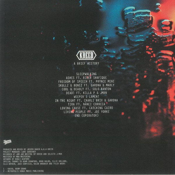 Kreed - A Brief History | Boom Sound Recordings (BSLP001)