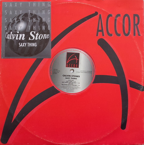 Calvin Stones - Saxy Thing | Accor (ACC 954102)