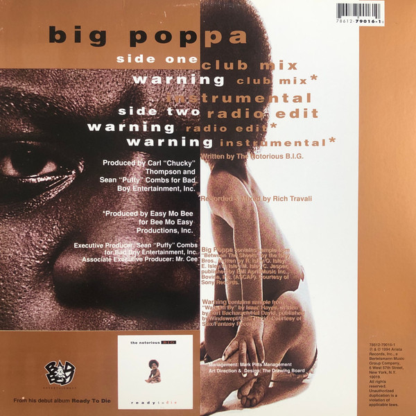 Notorious B.I.G. - Big Poppa | Bad Boy Entertainment (78612-79016-1) - 2
