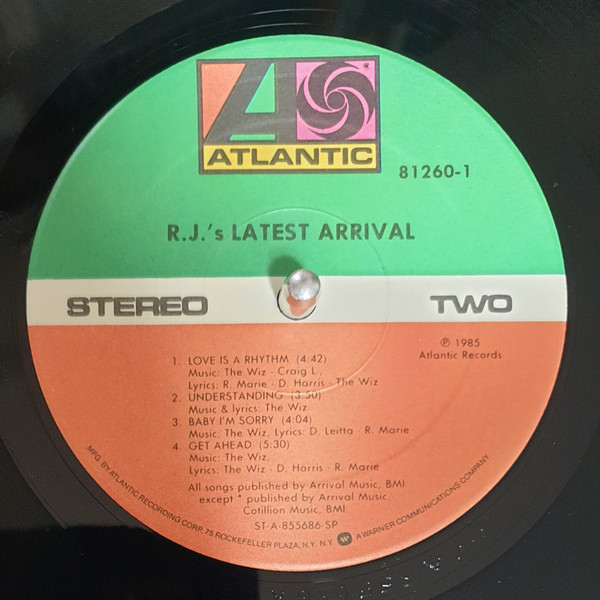 R.J.'s Latest Arrival - R.J.'s Latest Arrival | Atlantic (81260-1) - 4