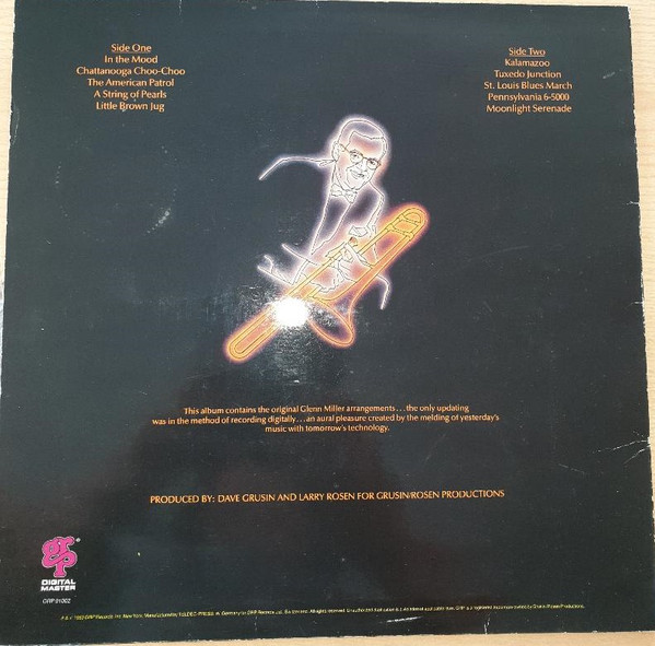 The Glenn Miller Orchestra - In The Digital Mood | GRP (GRP 91002) - 2