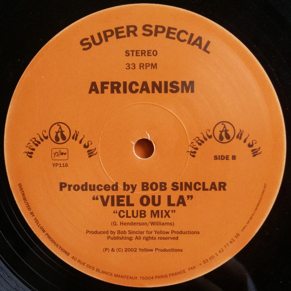 Africanism - Viel Ou La | Yellow Productions (YP116) - 3 Africanism - Viel Ou La | Yellow Productions (YP116) - 3