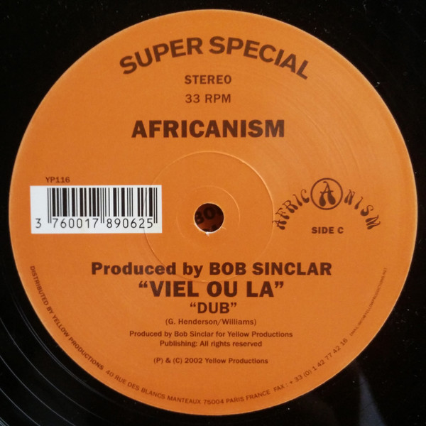 Africanism - Viel Ou La | Yellow Productions (YP116) - 4 Africanism - Viel Ou La | Yellow Productions (YP116) - 4