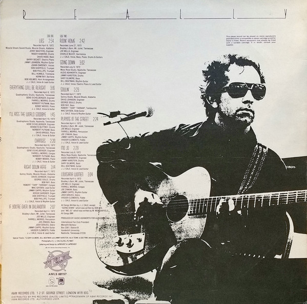 J.J. Cale - Really | A&M Records (AMLS 68157) - 2 J.J. Cale - Really | A&M Records (AMLS 68157) - 2