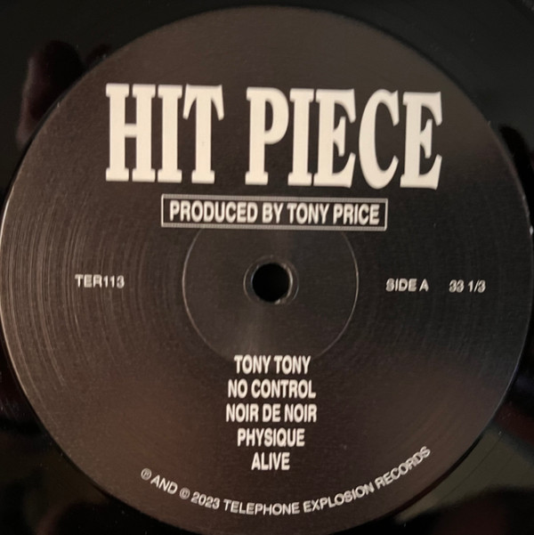 Tony Price - Hit Piece | Telephone Explosion Records (TER113) - 2