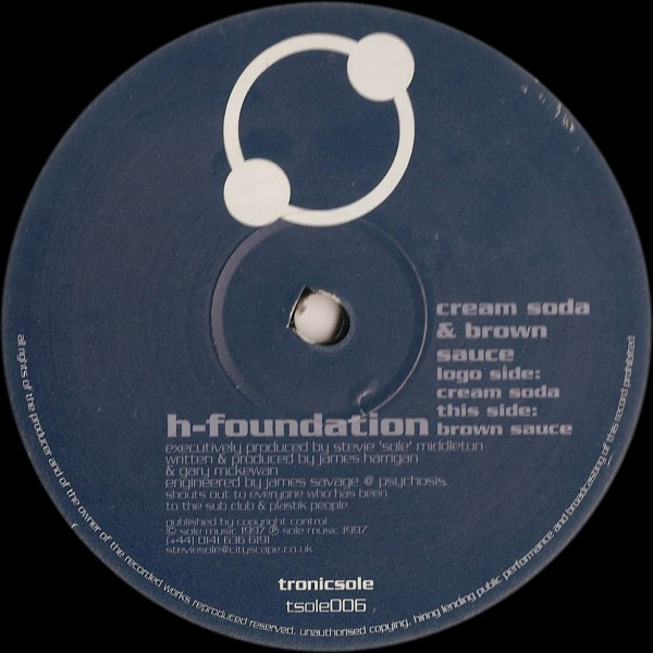 H-Foundation - Cream Soda & Brown Sauce | Tronicsole (TSOLE-006)