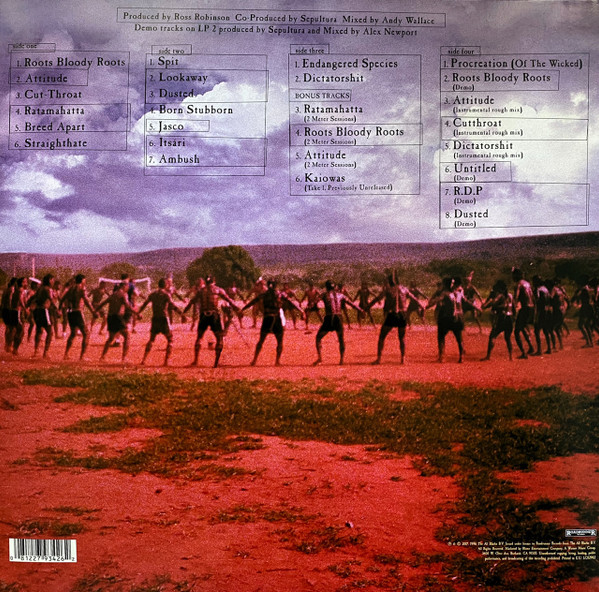 Sepultura - Roots | Roadrunner Records (R562035) - 3