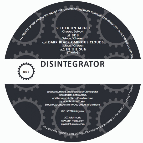 Disintegrator - Lock On Target | Industrial Strength Records (IS007RP)
