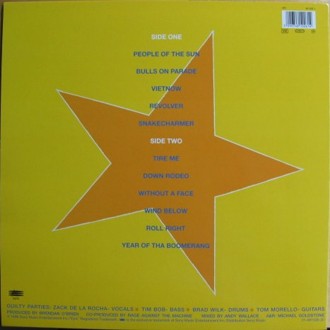 Rage Against The Machine - Evil Empire | Epic (EPC 481026 1) - 2