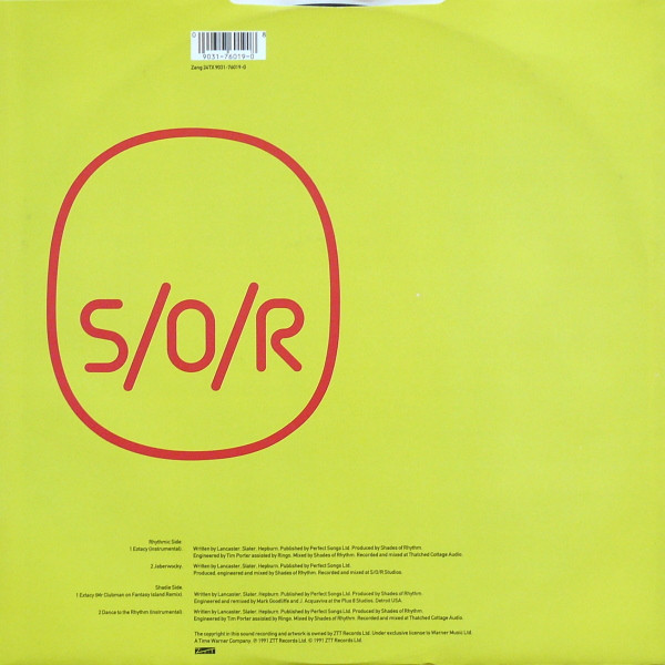 Shades Of Rhythm - Extacy Remix | ZTT (Zang 24TX) - 2