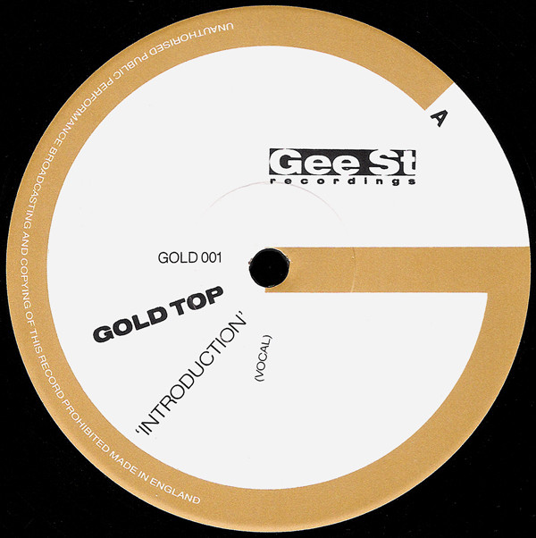 Gold Top - Introduction | Gee Street (GOLD 001) - main