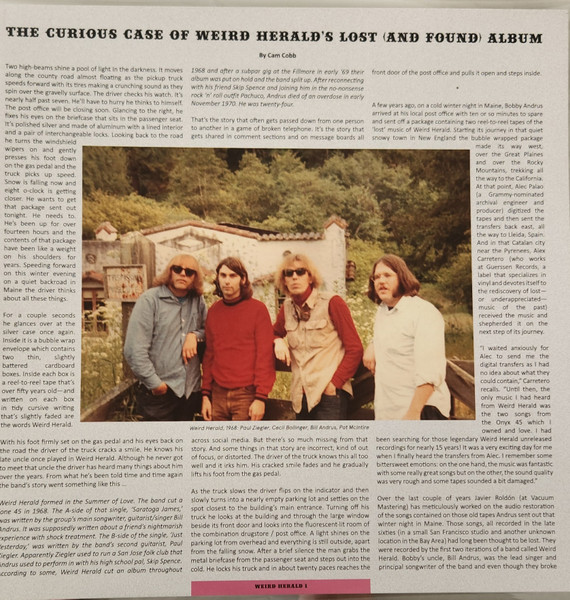 Weird Herald - Just Yesterday | Guerssen (GUESS264) - 4