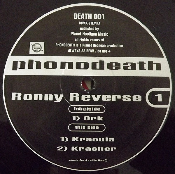Ronny Reverse - 1 | Phonodeath (DEATH 001)