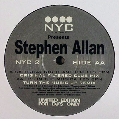 Stephen Allan - Saturday Night Music | NYC House Music (NYC 2) Stephen Allan - Saturday Night Music | NYC House Music (NYC 2)