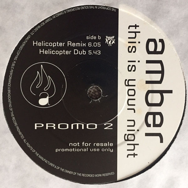 Amber - This Is Your Night (Promo 2) | Tommy Boy (TBV 735/2) - 3 Amber - This Is Your Night (Promo 2) | Tommy Boy (TBV 735/2) - 3