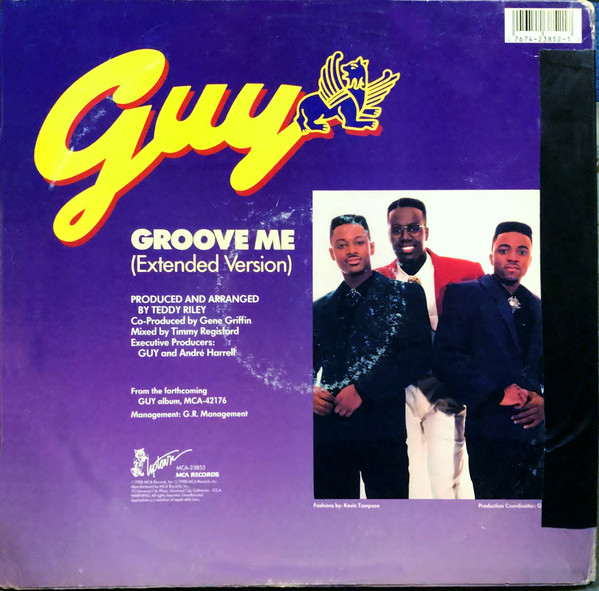 Guy - Groove Me (Extended Version) | MCA Records (MCA-23852)