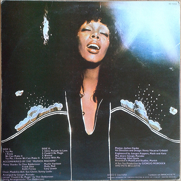 Donna Summer - A Love Trilogy | Oasis (OC-5004) - 2