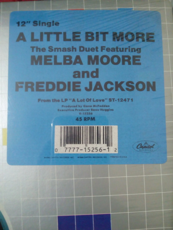 Melba Moore - A Little Bit More | Capitol Records (V-15256) - 3