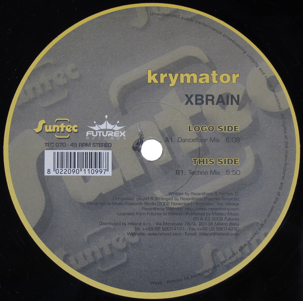 Krymator - Xbrain | Suntec (TEC 070)