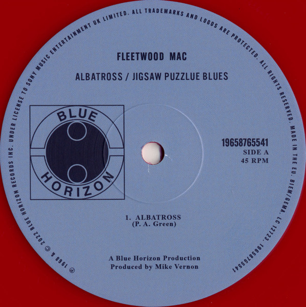 Fleetwood Mac - Albatross / Jigsaw Puzzle Blues | Blue Horizon (19658765541) - 3