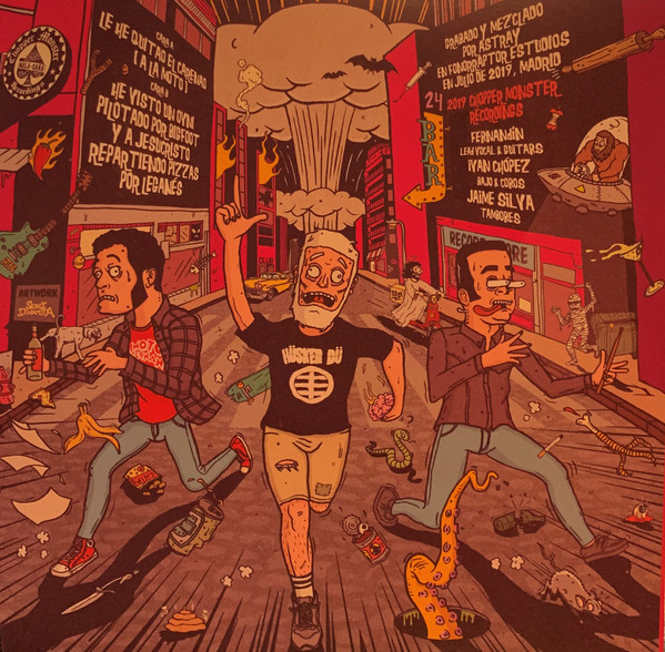 Thee Rascatripas - Le He Quitao El Carenao (A La Moto) + 1 | Chopper Monster (CHR002) - 2