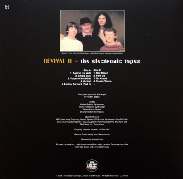 Herbert Bodzin - Revival II - The Electronic Tapes 1979-1982 | The Artless Cuckoo (TAC-004) - 2