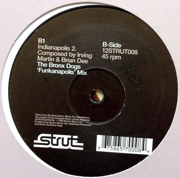 Various - Music For Dancefloors: The Best Of The Chappell Music Library Sessions | Strut (12STRUT 008) - 2