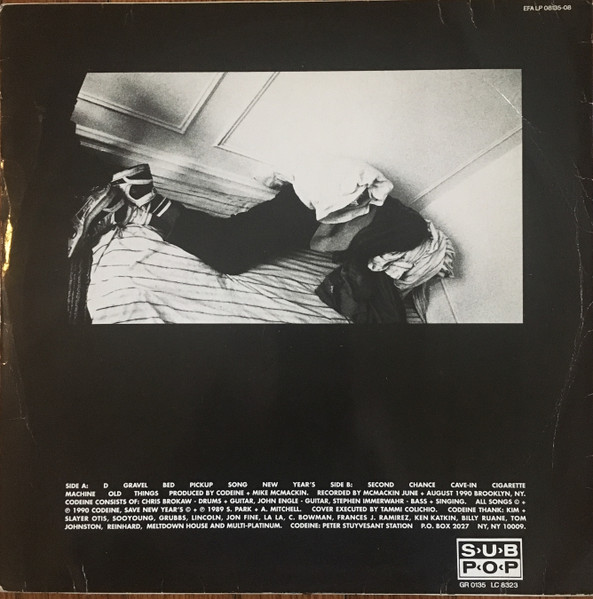 Codeine - Frigid Stars LP | Sub Pop (GR 0135) - 2 Codeine - Frigid Stars LP | Sub Pop (GR 0135) - 2