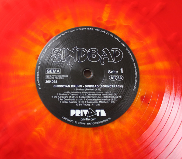 Christian Bruhn - Sindbad (Original Soundtrack) | Private Records (369.058) - 2