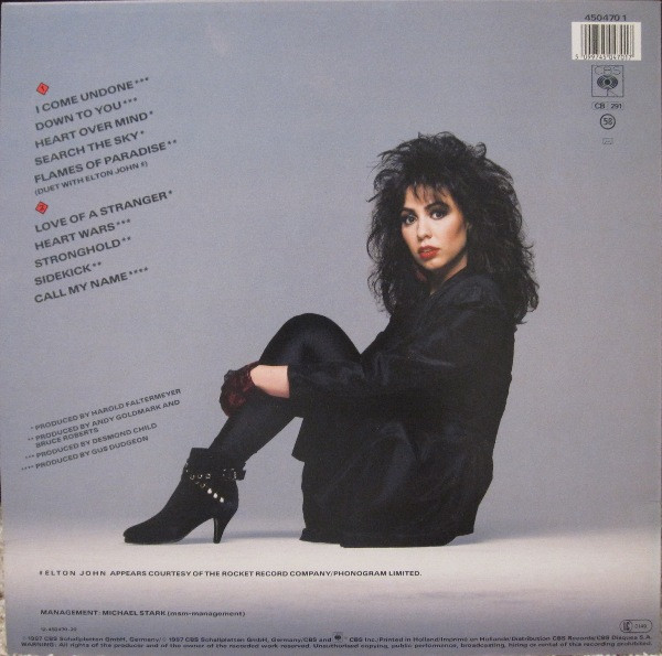 Jennifer Rush - Heart Over Mind | CBS (CBS 450470 1)