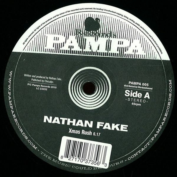 Nathan Fake / DJ Koze Tributes Michael Smith - Xmas Rush / Mi Cyaan Believe It | Pampa Records (PAMPA 005)