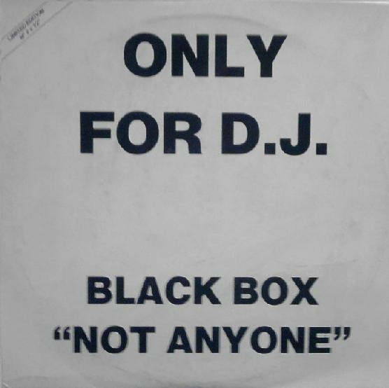 Black Box - Not Anyone | Groove Groove Melody (GGM 9435)