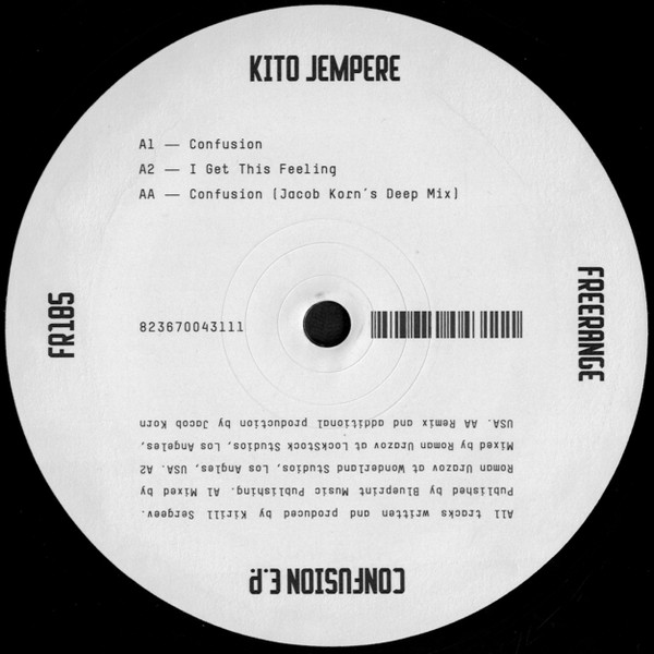 Kito Jempere - Confusion EP | Freerange Records (FR185)