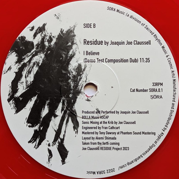 Kuniyuki Takahashi / Joe Claussell - When We Are All Truly Free / I Believe | SORA (SORA.0.1) - 2