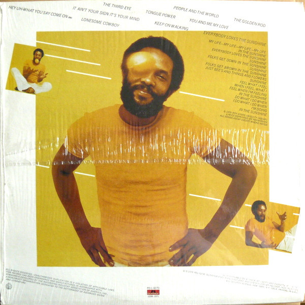 Roy Ayers Ubiquity - Everybody Loves The Sunshine | Polydor (PD-1-6070) - 2