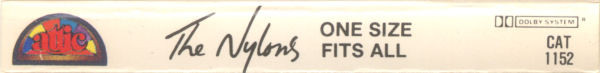 The Nylons - One Size Fits All [Cassette] | Attic (CAT 1152) - 2