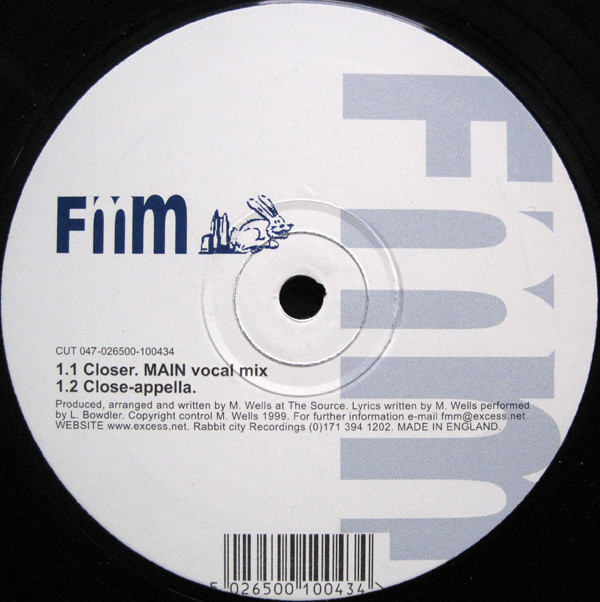 Fmm - Closer | Rabbit City Records (CUT 047)