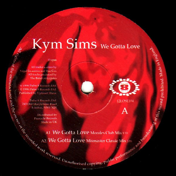 Kym Sims - We Gotta Love | Pulse-8 Records (12 LOSE 104) - main Kym Sims - We Gotta Love | Pulse-8 Records (12 LOSE 104) - main