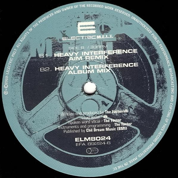 Eyedentity - Heavy Interference | Electric M.E.L.T. (ELM8024) - 2