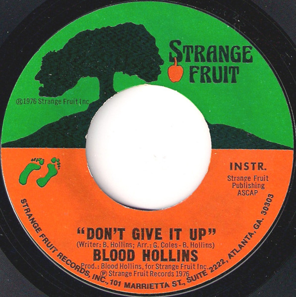 Everett 'Blood' Hollins - Don't Give It Up | Strange Fruit (none) - 2