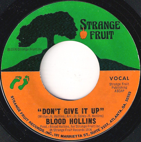 Everett 'Blood' Hollins - Don't Give It Up | Strange Fruit (none) - main