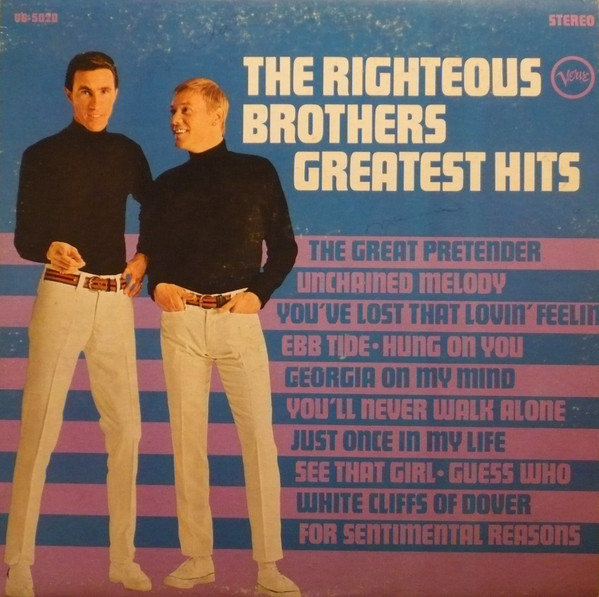 The Righteous Brothers - The Righteous Brothers Greatest Hits | Verve Records (V6-5020)