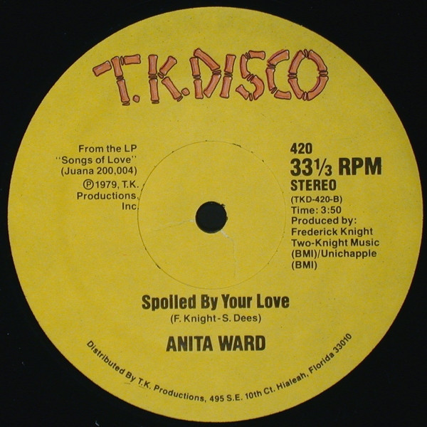 Anita Ward - Don't Drop My Love | T.K. Disco (420) - 2
