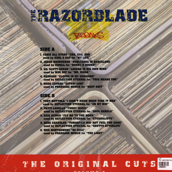 Various - The Razorblade Breaks - The Original Cuts Volume 2 | Rawkus (RBB 02) - 2