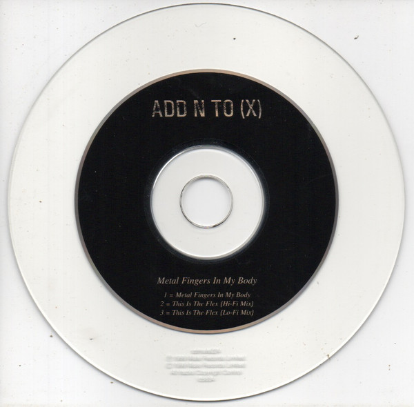 Add N To - Metal Fingers In My Body | Mute (CDMUTE224) - 3