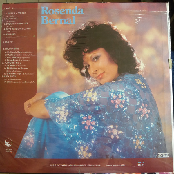 Rosenda Bernal - Favoritas De Siempre Con Rosenda Bernal | EMI (EMI-7691) - 2