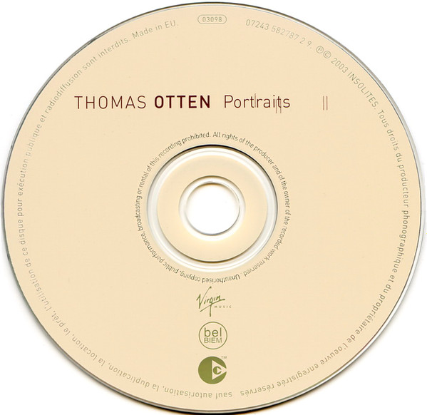 Thomas Otten - Portraits | Virgin (07243 582787 2 9)